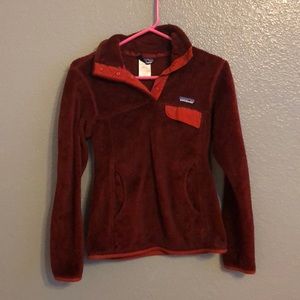 Classic red Patagonia pullover
